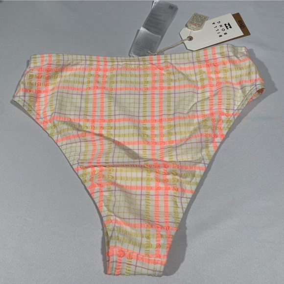 NWT Billabong‎ [ Medium ] Pretty in Plaid Maui Bikini Bottoms - Picture 7 of 10